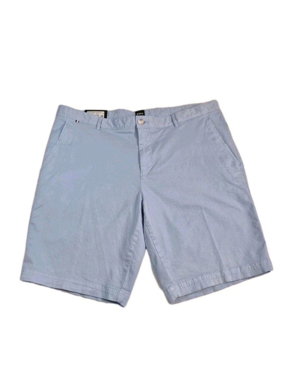 Hugo Boss Men's Brown Blue Slice Shorts  Size 40R Cotton Blend  NWT 41